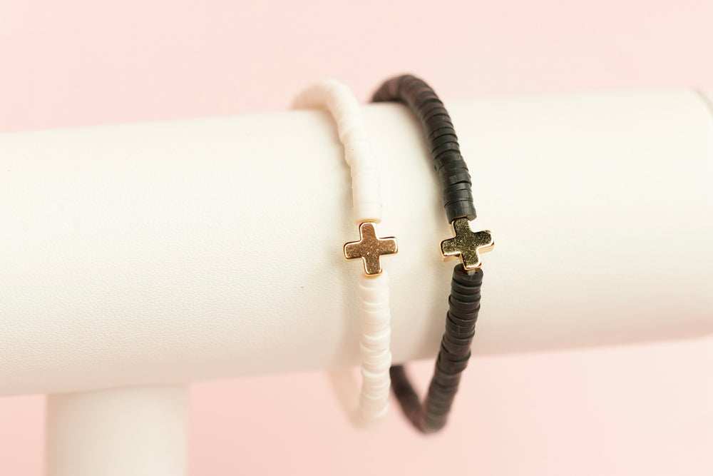Beaded Cross Bracelets