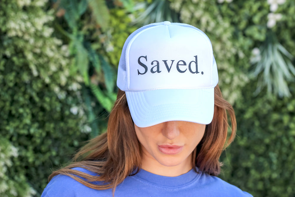 Saved. Trucker Hat