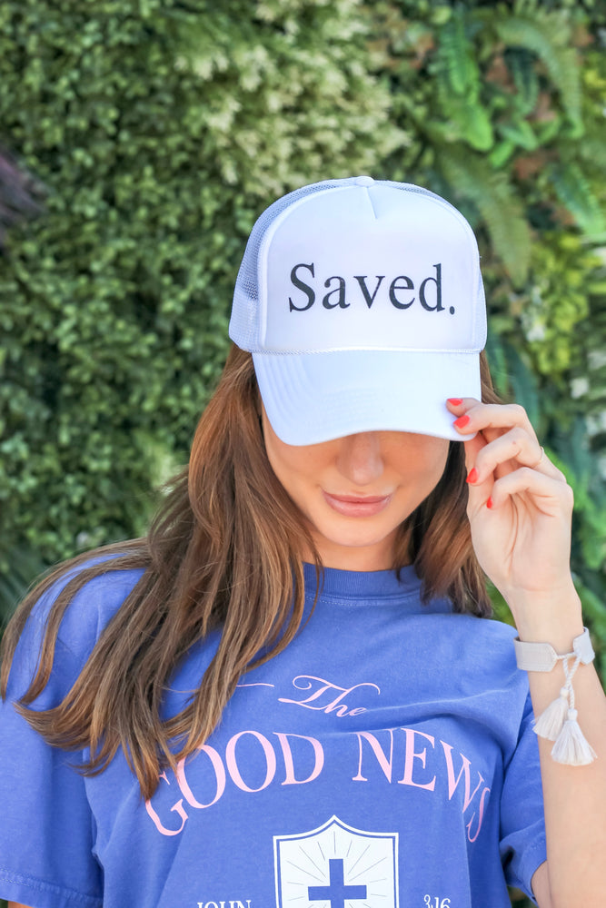 Saved. Trucker Hat