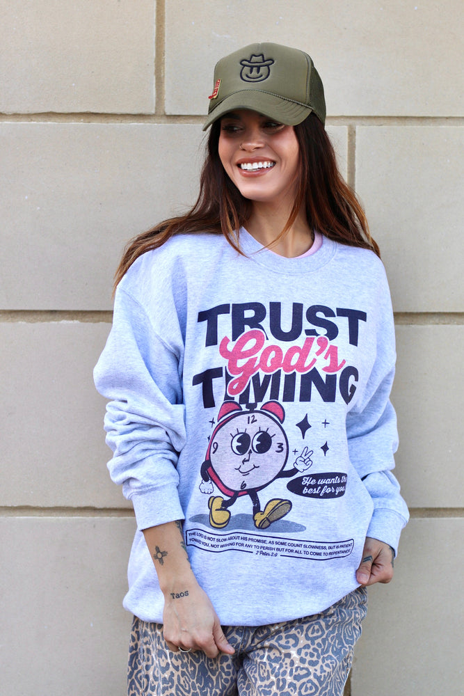 Trust God’s Timing Sweatshirt