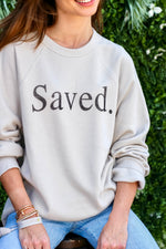 Saved. Sponge Fleece Pullover