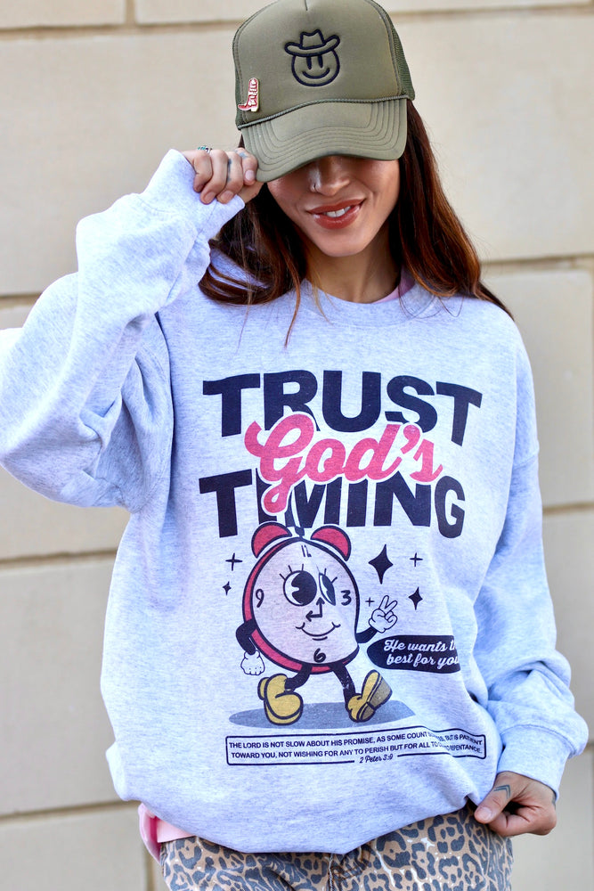 Trust God’s Timing Sweatshirt