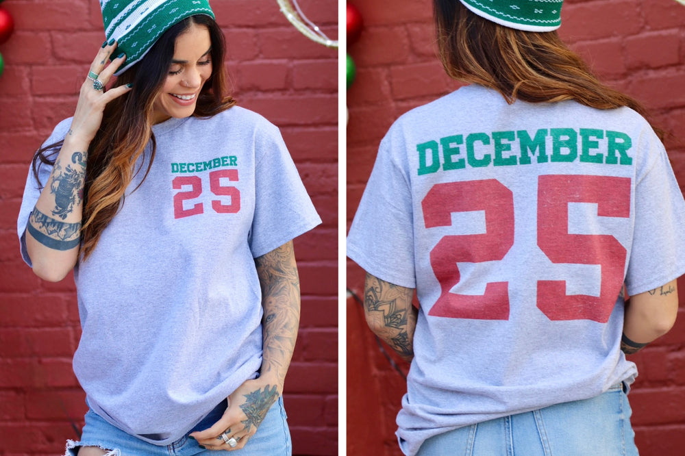 December 25 Heather Tee