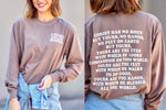 Yours Are The Hands Long Sleeve Tee