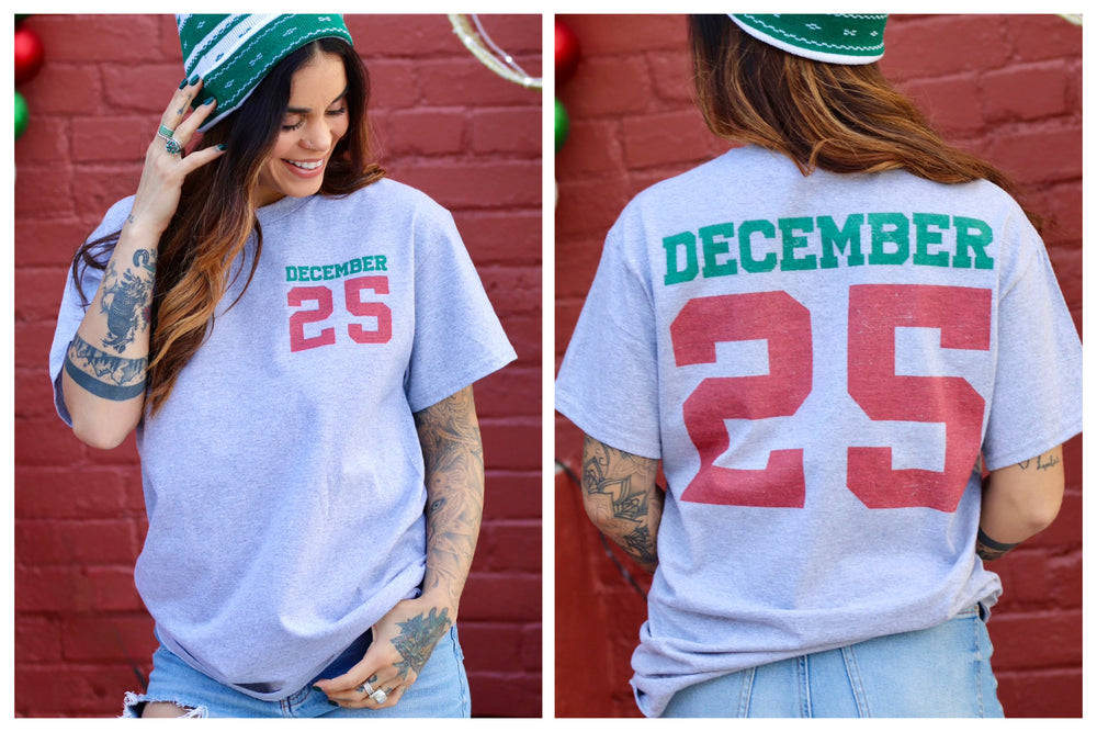December 25 Heather Tee